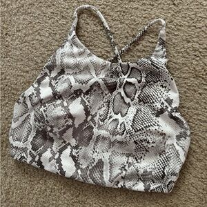 Victoria's Secret Snake Print Top